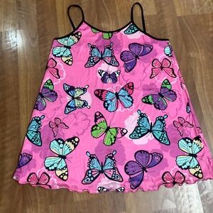 NEW: Shein  pink butterflies nightie fits XXL 42-43 bust